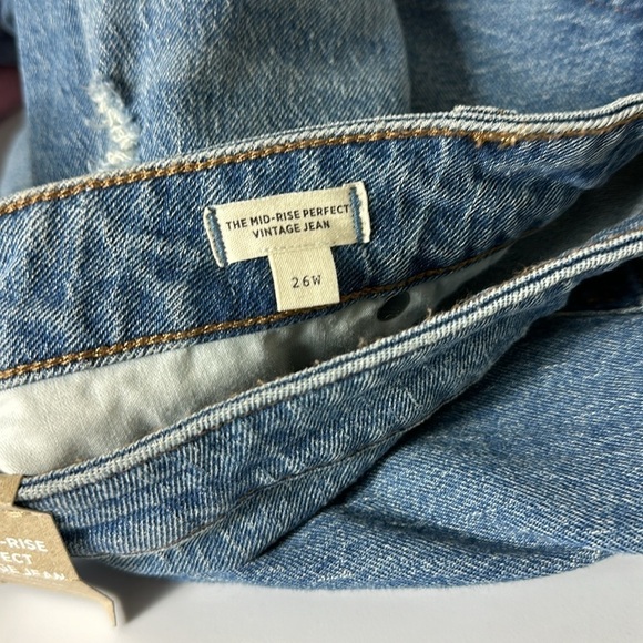 Madewell The Plus‎ Mid-Rise Perfect Vintage Jean in Ainsdale Wash 26W NWT - Picture 6 of 9